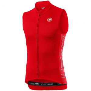 MAGLIA CICLISMO SENZA MANICHE CASTELLI ENTRATA V SLEEVELESS 4520020 656