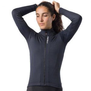 Maglia Ciclismo Donna Manica Lunga CASTELLI SINERGIA 3 JERSEY FULL ZIP 4526570 010