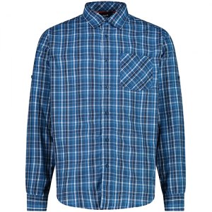 CAMICIA TREKKING UOMO CMP MAN SHIRT POLYESTER 30T9927 38ZT PACIFIC