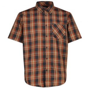 CAMICIA TREKKING MANICA CORTA UOMO CMP MAN SHIRT 30T9937 18ZV ANTRACITE