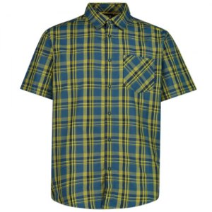 CAMICIA TREKKING UOMO MANICA CORTA CMP MAN SHIRT 30T9937 20ZV PETROLEUM
