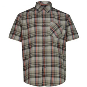 CAMICIA TREKKING UOMO MANICA CORTA CMP MAN SHIRT 30T9937 59ZT SAGE
