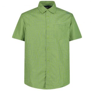 CAMICIA TREKKING MANICA CORTA CMP MAN SHIRT 30T9937 62ZN LIME GREEN