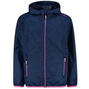 KWAY BAMBINA CMP KID G JACKET RAIN FIX HOOD 32X5795 M926 BLUE