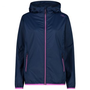 GIACCA PIOGGIA DONNA CMP WOMAN FIX HOOD RAIN JACKET 32X5796 M926 BLU