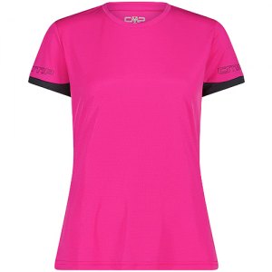 MAGLIETTA TREKKING DONNA CMP WOMAN T-SHIRT LIGHT POLYESTER 33N6316 B818 FESTIVAL