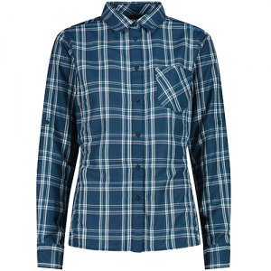 CAMICIA TREKKING DONNA CMP WOMAN SHIRT 34S5696 40ZT NIGHT