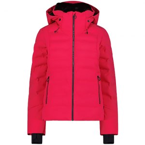 GIACCA SCI DONNA CMP WOMAN JACKET FIX HOOD TWILL 34W4406 C839 CARMINIO