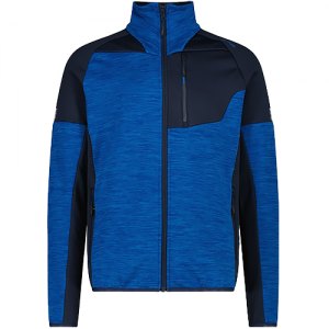 PILE TREKKING UOMO CMP MAN JACKET MELANGE GRID TECH STRETCH 35G3047 L581