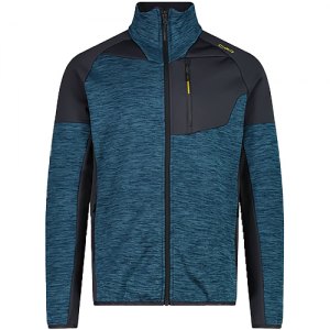 PILE TREKKING UOMO CMP MAN JACKET MELANGE GRID TECH STRETCH 35G3047 L814