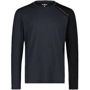 CMP MAN T-SHIRT STRETCH GRID MANICA LUNGA 35N3137 U423