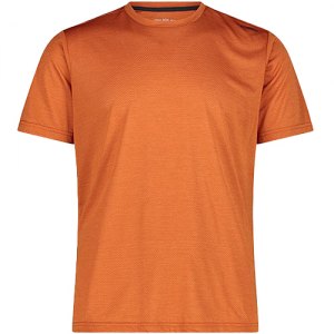 MAGLIETTA TREKKING UOMO CMP MAN T-SHIRT JACQUARD 35N5637 C511 RUGGINE