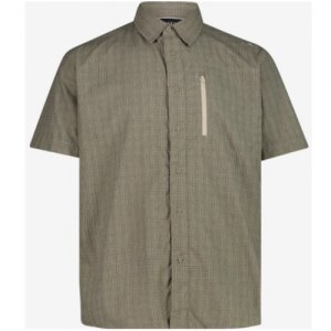 CAMICIA TREKKING MANICA CORTA CMP MAN SHIRT 35S7797 95ZV CORDA
