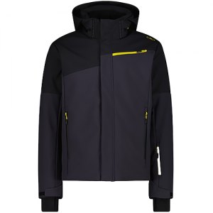 GIACCA SCI UOMO CMP MAN JACKET ZIP HOOD SOFTSHELL 35W0107 U423