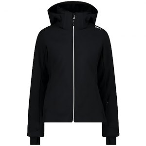 GIACCA SCI DONNA CMP WOMAN JACKET ZIP HOOD TWILL 35W0226 U901 NERO