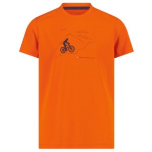 MAGLIETTA TREKKING BAMBINO CMP KID T-SHIRT PIQUET 38T6744 C463 CARROT