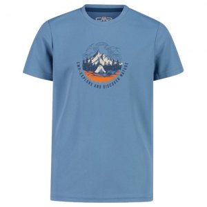 MAGLIETTA TREKKING BAMBINO CMP KID T-SHIRT PIQUET 38T6744 L709 SHADOW