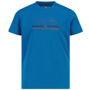 MAGLIETTA TREKKING BAMBINO CMP KID T-SHIRT PIQUET 38T6744 L988 PACIFIC