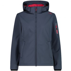 GIACCA TREKKING DONNA CMP WOMAN ZIP HOOD JACKET SOFTSHELL 39A5006 07UU