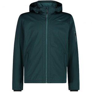 GIACCA TREKKING UOMO CMP MAN JACKET ZIP HOOD LIGHT SOFTSHELL 39A5027 E958