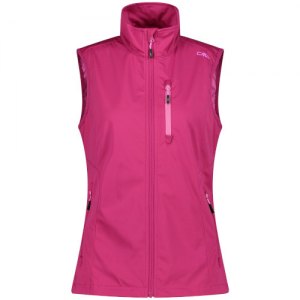 GILET TREKKING DONNA  CMP WOMAN VEST LIGHT SOFTSHELL 39A5086 18HG