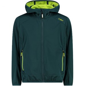 GIACCA TREKKING BAMBINO CMP KID FIX HOOD JACKET LIGHT SOFTSHELL 39A5134 E958 ALPINE