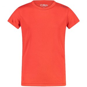 MAGLIETTA TREKKING BAMBINO CMP KID T-SHIRT PIQUET 39T7114 C812 FIRE