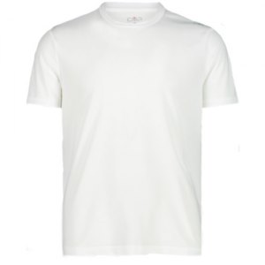 MAGLIETTA TREKKING CMP MAN T-SHIRT PIQUET 39T7117 A001 BIANCO