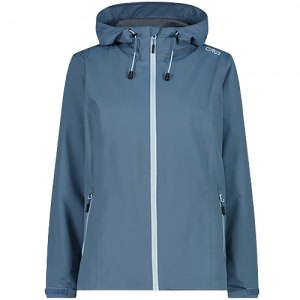 GIACCA IMPERMEABILE CONNA CMP WOMAN RAIN FIX HOOD JACKET 39X6636 L802 SPACE