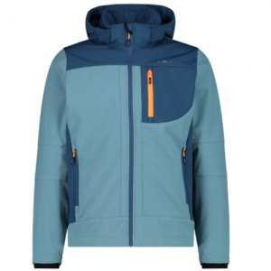 GIACCA TREKKING CMP MAN ZIP HOOD SOFTSHELL JACKET 3A01787 05ER