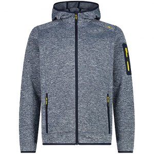 PILE CMP MAN JACKET FIX HOOD KNITTED 3H60847N 10NU