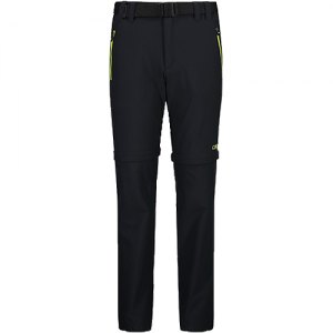 PANTALONI TREKKING BAMBINO CMP BOY ZIP OFF PANT 3T51644 03UT ANTRACITE