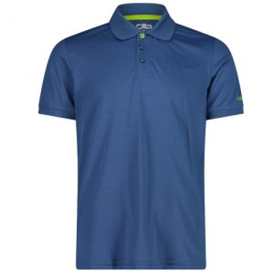 MAGLIA CMP MAN POLO PIQUET 3T60077 M879 DUSTY BLUE