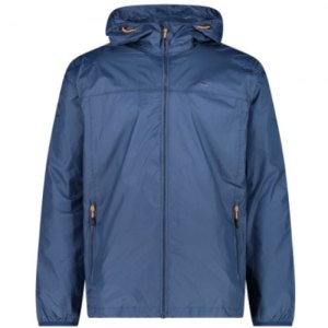 K WAY UOMO CMP MAN FIX HOOD RAIN JACKET 3X57627 M951 BLUESTEEL