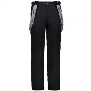 PANTALONI SCI UOMO CMP MAN SALOPETTE SOFTSHELL 3W04407 91BG