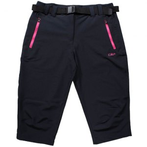 PANTALONI 3/4 TREKKING DONNA CMP WOMAN CAPRI STRETCH 3T51246 33UE