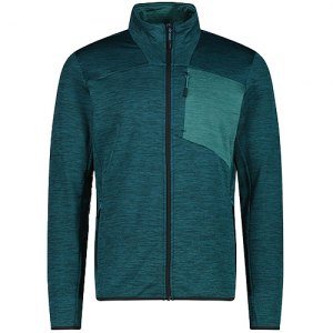 PILE UOMO CMP MAN JACKET MELANGE GRID TECH STRETCH 35G6777 E983 ALPINE