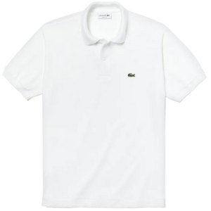 POLO LACOSTE CLASSIC FIT L1212 001 BLANC