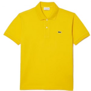 MAGLIETTA POLO LACOSTE CLASSIC FIT L1212 C7T JAUNE