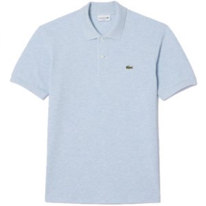 POLO LACOSTE CLASSIC FIT MELANGE L1264 IXA BLEU CHINE