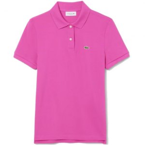 LACOSTE POLO DONNA REGULAR FIT PF7839 I1L ROSE