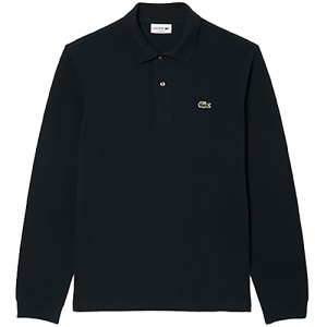 POLO MANICA LUNGA LACOSTE CLASSIC FIT L1312 GJP VERT FONCE