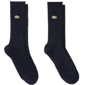 CALZE LACOSTE RA7868 031 2 PAIA NERO