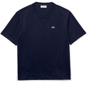 MAGLIETTA DONNA LACOSTE T-SHIRT TF5441 166 BLU