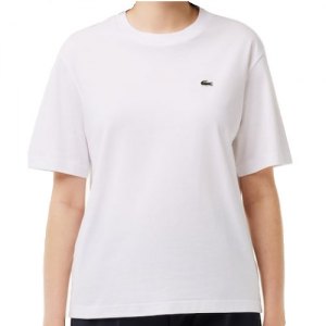 MAGLIETTA DONNA LACOSTE T-SHIRT TF7215 001 BLANC