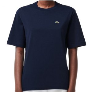 MAGLIETTA DONNA LACOSTE T-SHIRT TF7215 166 MARINE