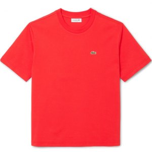 MAGLIETTA DONNA LACOSTE T-SHIRT TF7215 ZBG ROUGE
