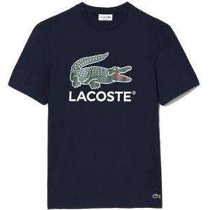 MAGLIETTA T-SHIRT LACOSTE TH1285 166 MARINE