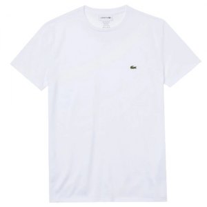 MAGLIETTA T-SHIRT UOMO 	LACOSTE TH6709 001 BLANC