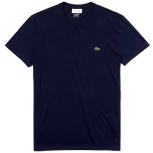 MAGLIETTA T-SHIRT LACOSTE TH6709 166 BLEU MARINE